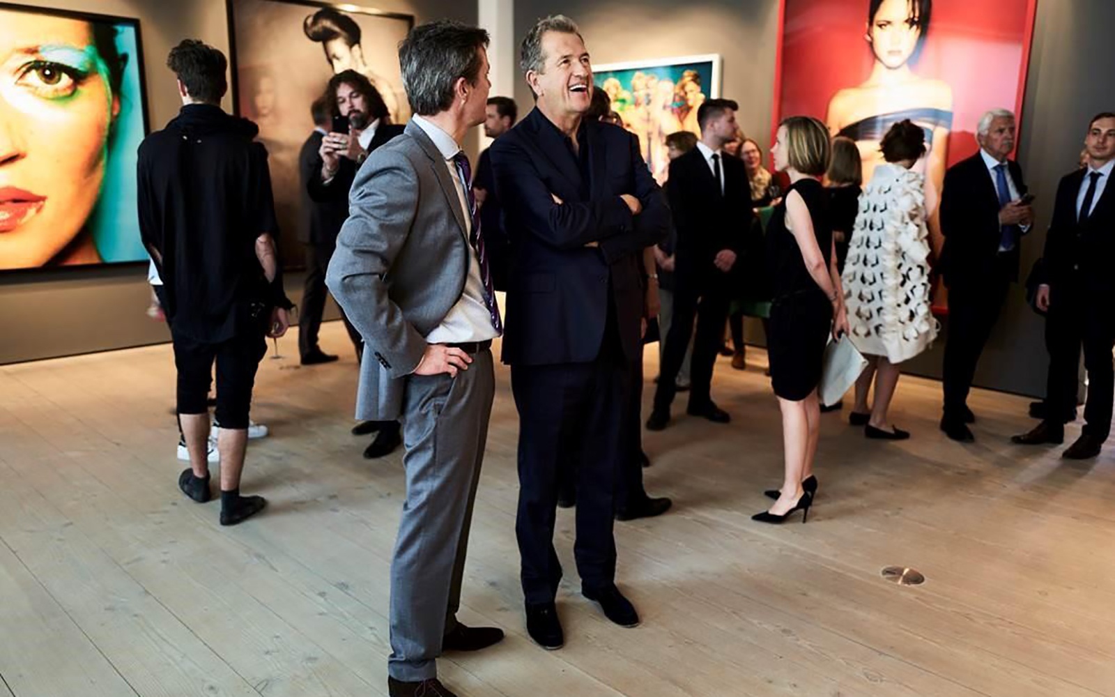 Main sponsor of Mario Testino. No Limits exhibition